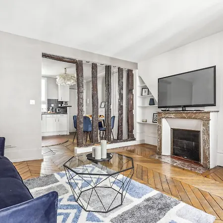 Bnbnova - Le Marais & Place De La Republique - 2br Apartment *